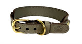 Sazzz Collar Dog Sweetie Leather Taupe