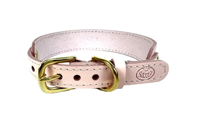 Sazzz Collar Dog Sweetie in pelle rosa