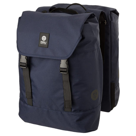 Dwr dubbele fietstas urban navy