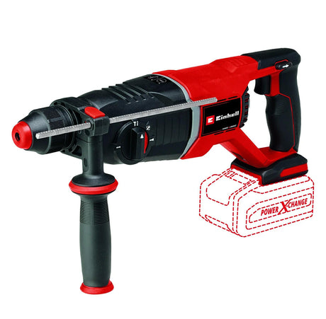 Einhell Profi-Akku-Bohrhammer TP-HD 18 26 D LI BL Solo – Power
