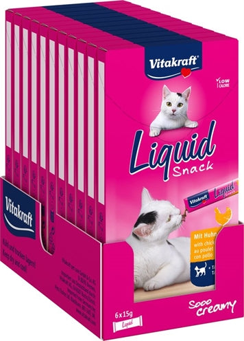 Vitakraft cat liquid snack kip taurine