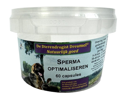 Sperma di drogisti di animali Ottimizza le capsule