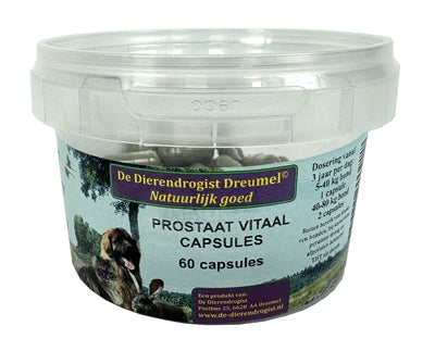 Tierische Drogist -Prostata -Vitaalkapseln