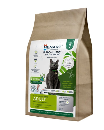 Henart Mealworm Insect Cat Adulto con membrana di guscio di orlo