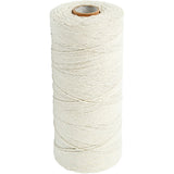 Creativ Company Baumwollgarn, L: 700 m, extra dünne Qualität 12 6, ca. 1 mm, hell natur, 250 gr 1 Knäuel