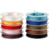 Creativ Company Polyesterschnurfarbe, 10x50 ml