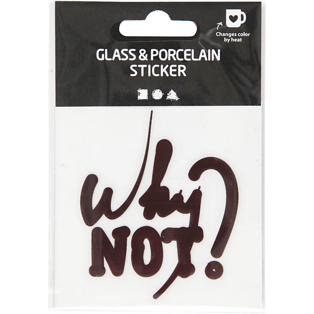 Https: www.cchobby.nl Aufkleber aus Glas und Porzellan, 1 Stück
