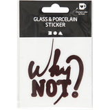 Https: www.cchobby.nl Aufkleber aus Glas und Porzellan, 1 Stück
