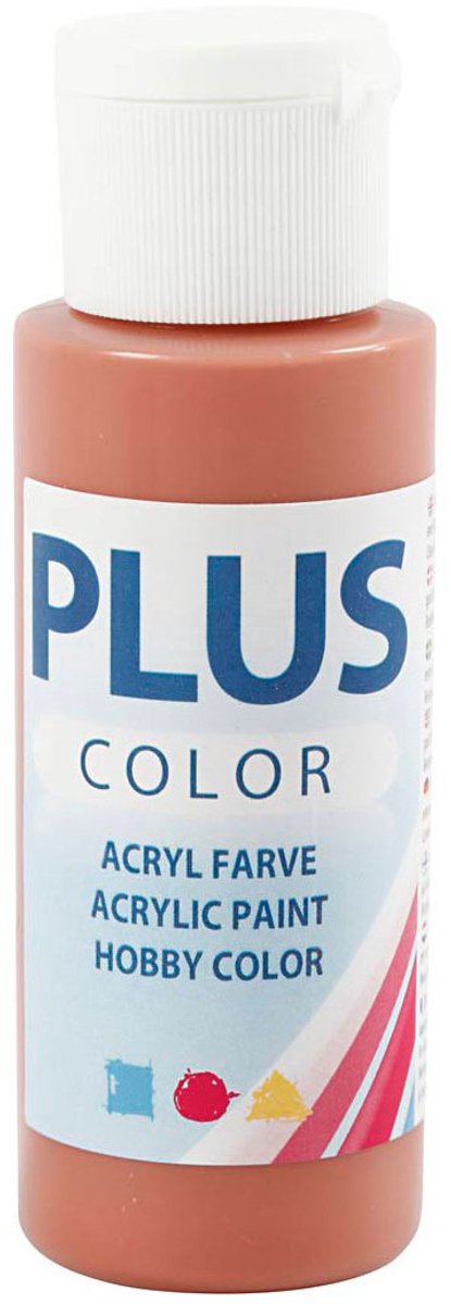 Creativ Company Plus Farb Acrylfarbe Terrakotta, 60 ml