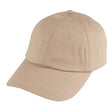 Mütze beige, 100 % Baumwolle, größenverstellbar