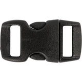 Creativ Company Click Closeure Black, 4st.