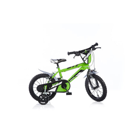 Dino Bikes Dino Jungenfahrrad R88 16 Zoll grün schwarz