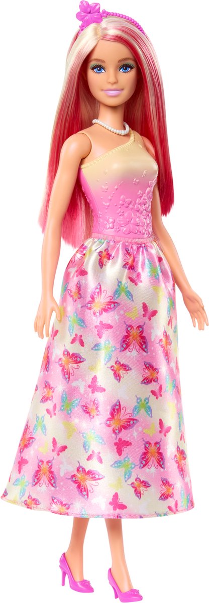 Barbie Meerjungfrauenpuppe mit rosa Haaren - Puppe