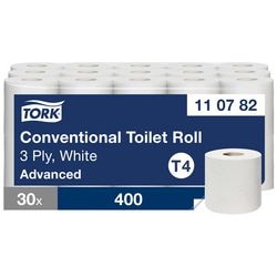 Toiletpapier tork 3-laags wit