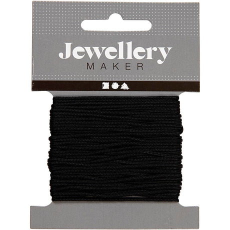 Creativ Company Macrame Cord Black, 10m