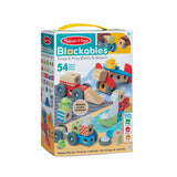 Melissa Doug – Blockables™ Vehicles-Spielset – mit tragbarer Aufbewahrungsbox