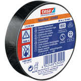 Tesa professional tesa isolatietape 19mm - 20 meter - zwart