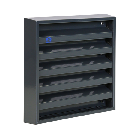 Renson 1062411 - skin opbouw muurrooster alu 431 (165x165) structuur 7016 | 2 stuks