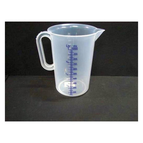 Hünersdorff Messbecher 1,0ltr PP Messbecher Kunststoff 1 Liter