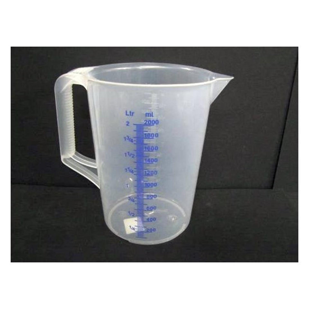 Messbecher 2,0 Liter PP Messbecher Kunststoff 2 Liter
