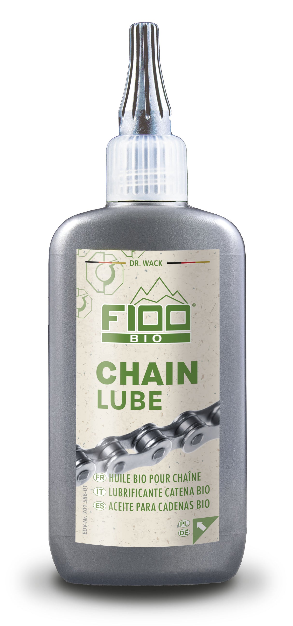 Drwack Bio Chain Lubricy Dr. Wack F100 Bio Chain LUBE Drippelflesje pri 100 ml