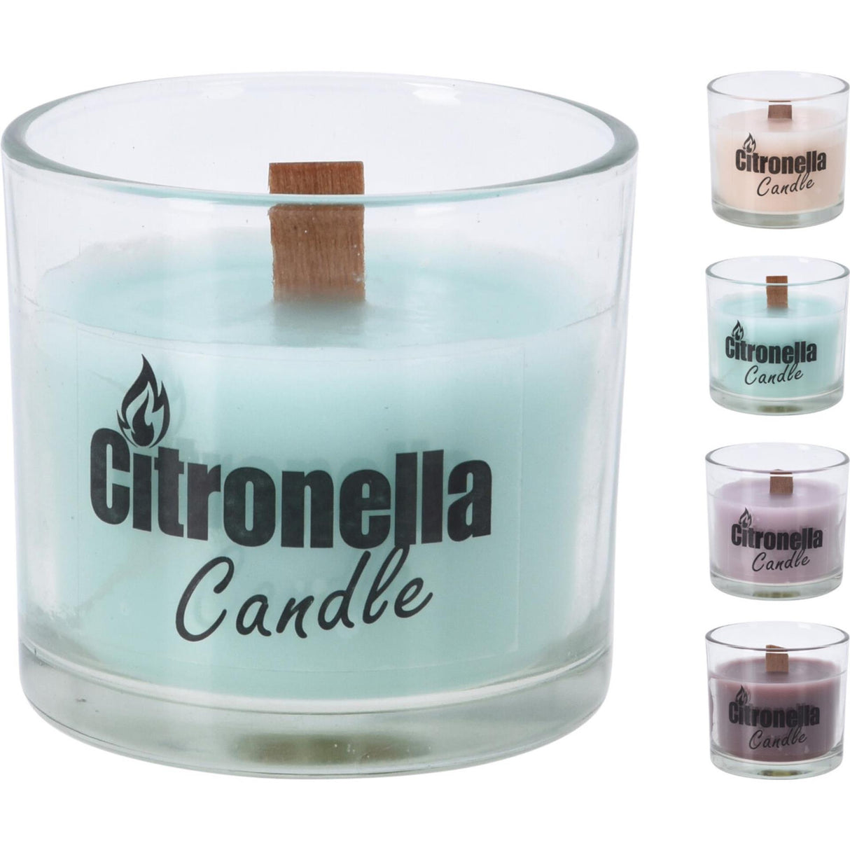Pro Garden Citronella-Kerze im Glas