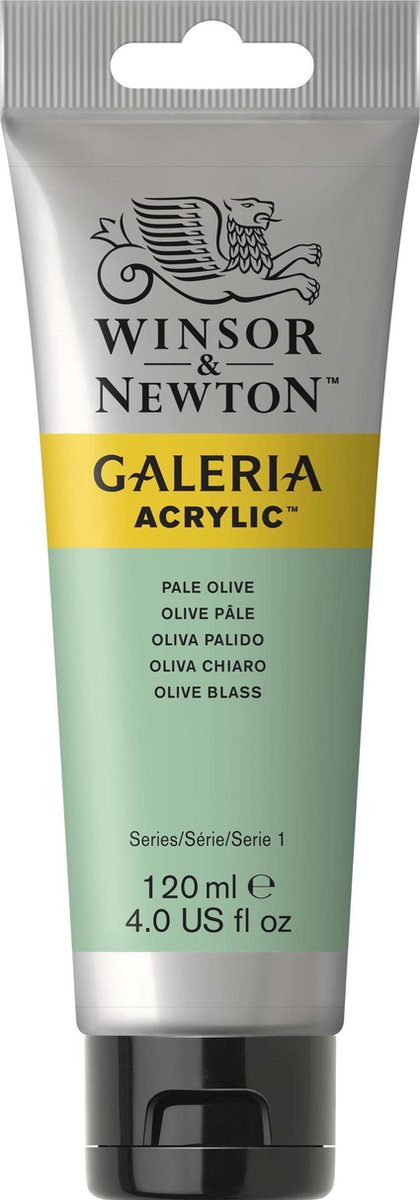 Winsor Newton Galeria Acryl 120 ml blasses Oliv