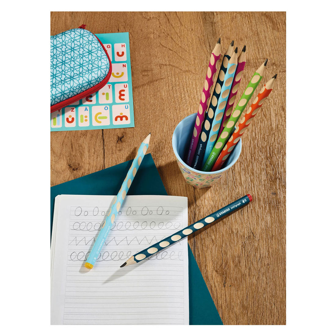 Stabilo easygraph - ergonomischer Graphitstift - Rechtshänder - pro Stück