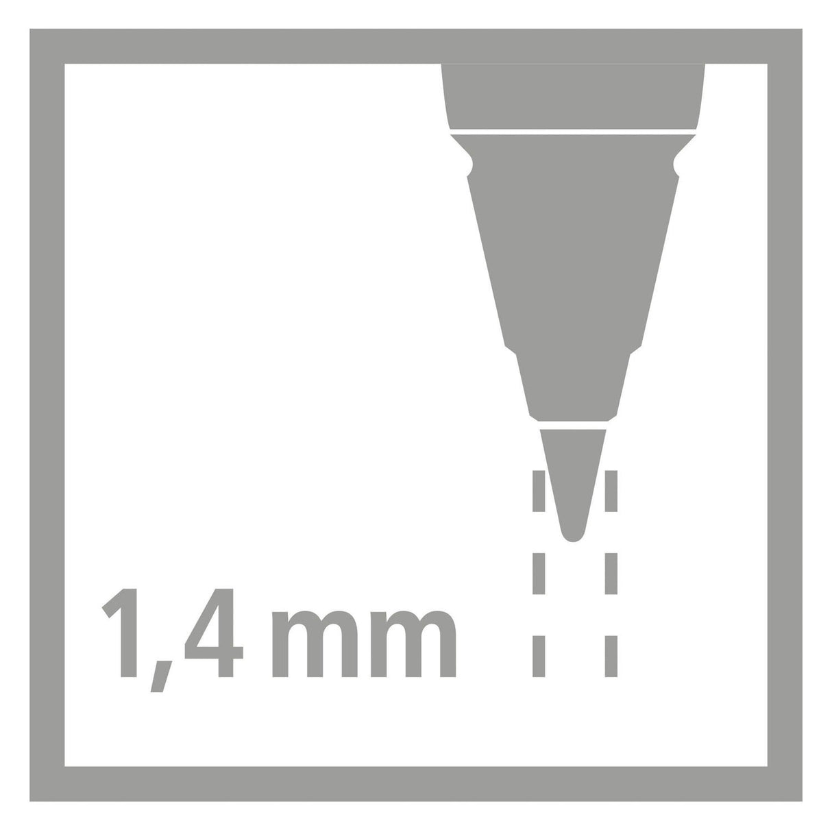 Stabilo Easyergo 6 Nachfüllungen HB - 1,4 mm