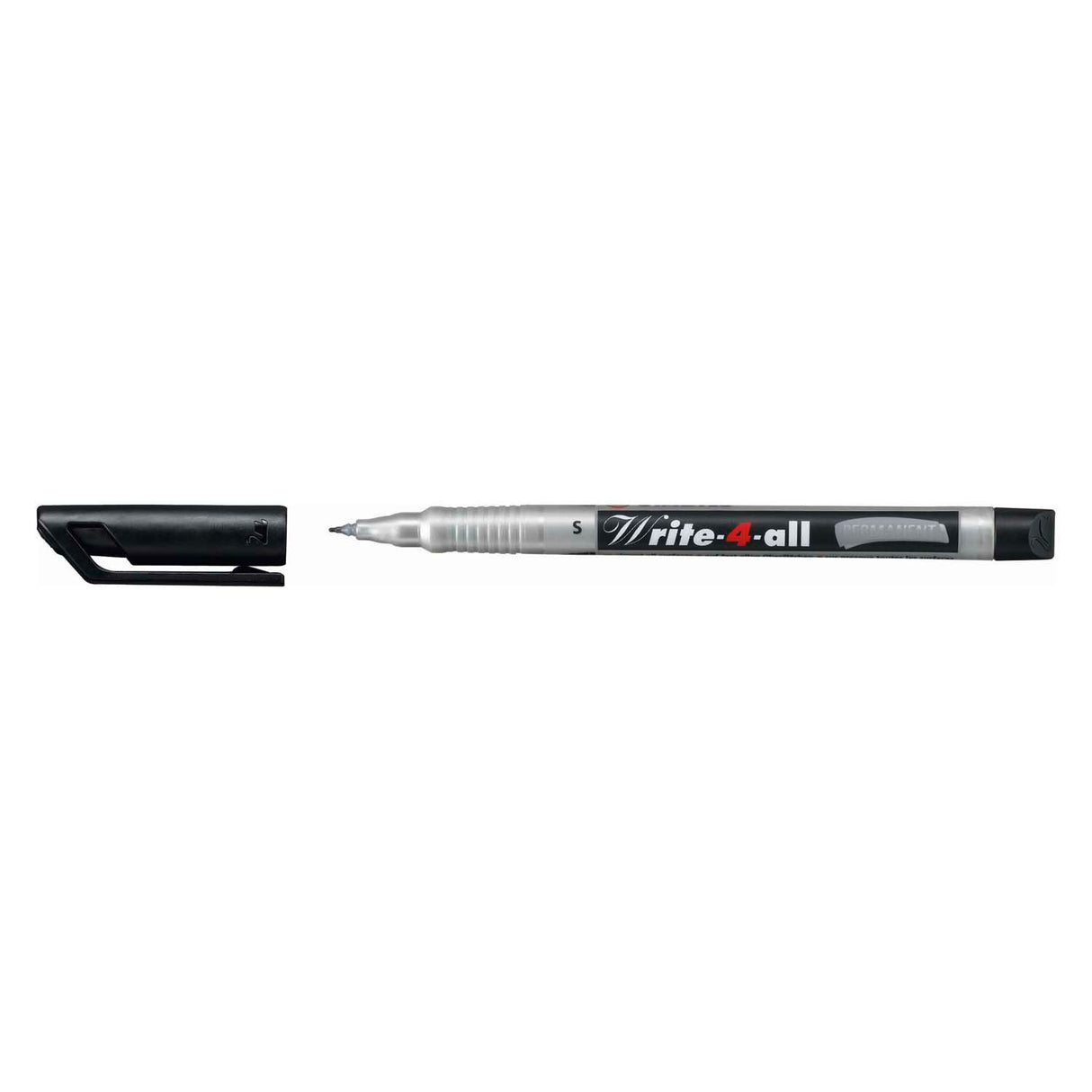 Stabililo write -4-tout - marqueur permanent - super fin - noir