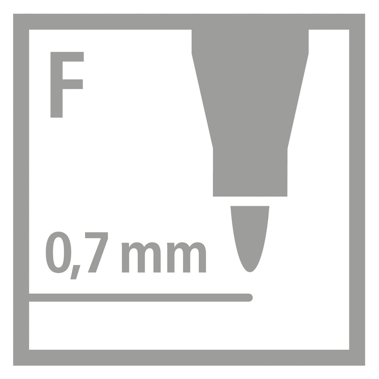 Stabilo ohpen Universal - Nicht dauerhafter Marker - Schwarz