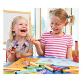 Stabilo Trio Scribbi - Filz -Tip -Stift mit Einweichenpunkt - Blau
