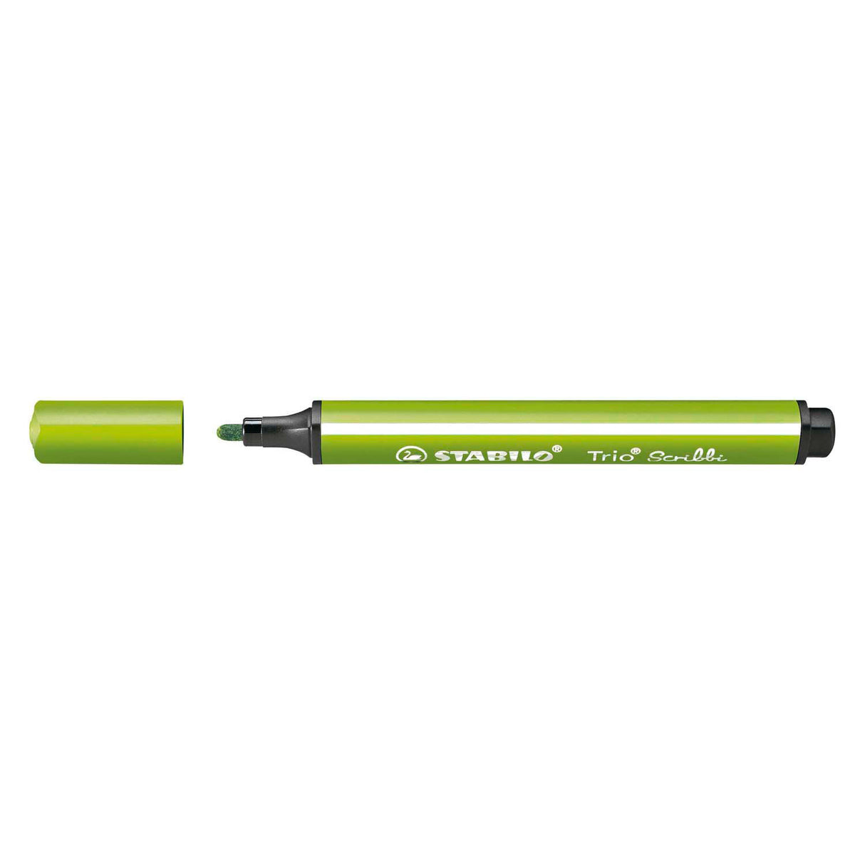 Stabilily Trio Scribbi gefillt -Tip Pen mat helle Green Punkt