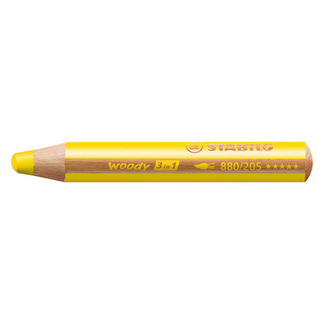 Stabilo Woody 3 in 1 – Multitalent Buntstift – Gelb
