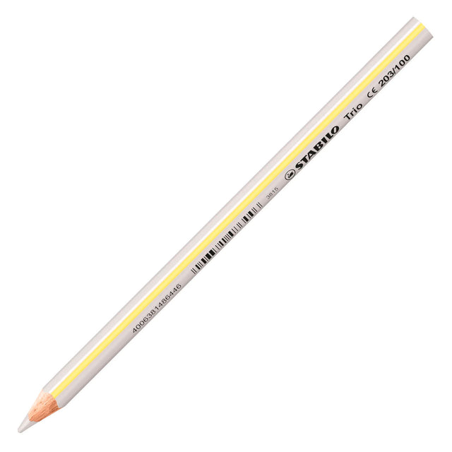 Stabilo Trio dicker ergonomischer Buntstift – Weiß
