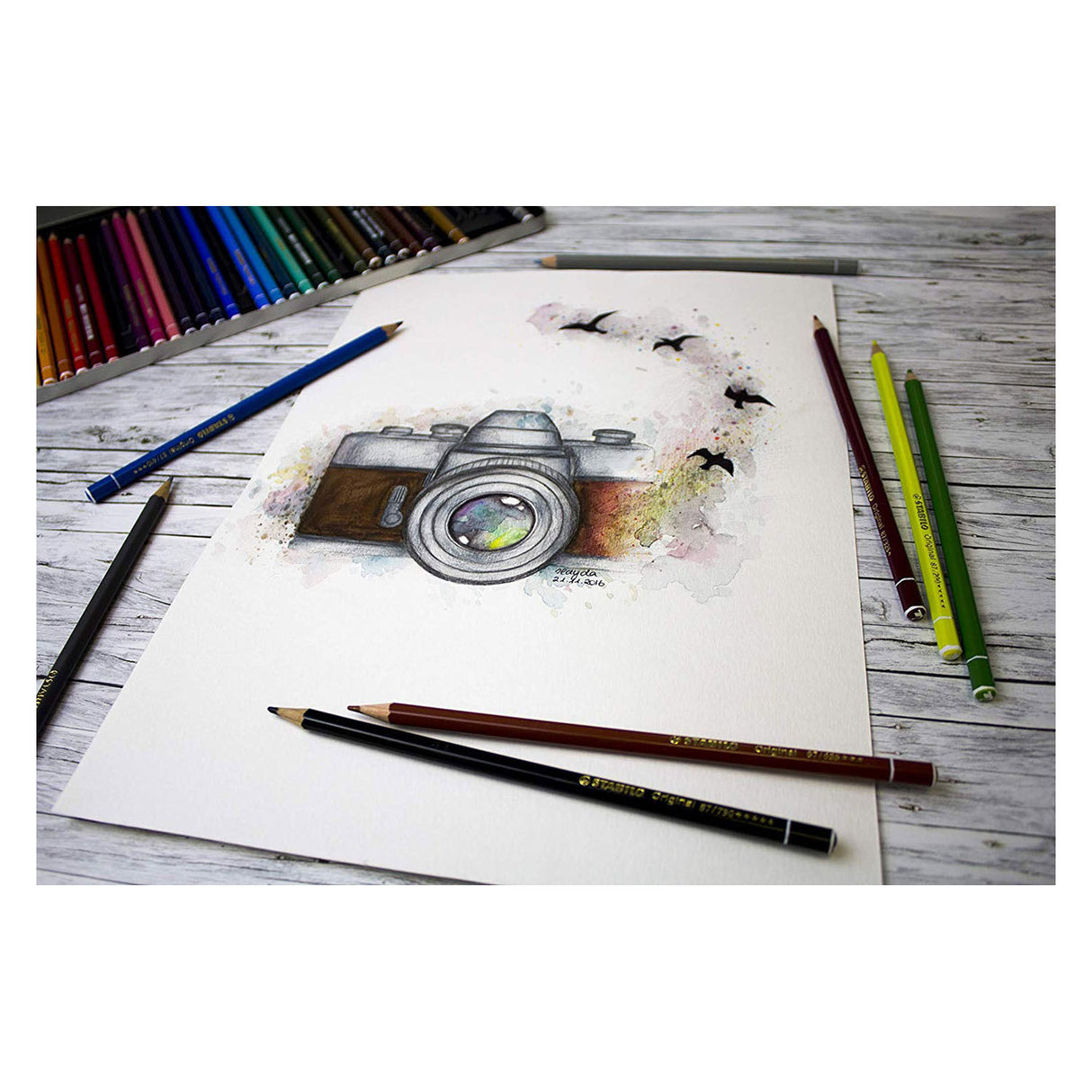 Stabilo Original - Buntstift - Deep Sky Blue (87 410)