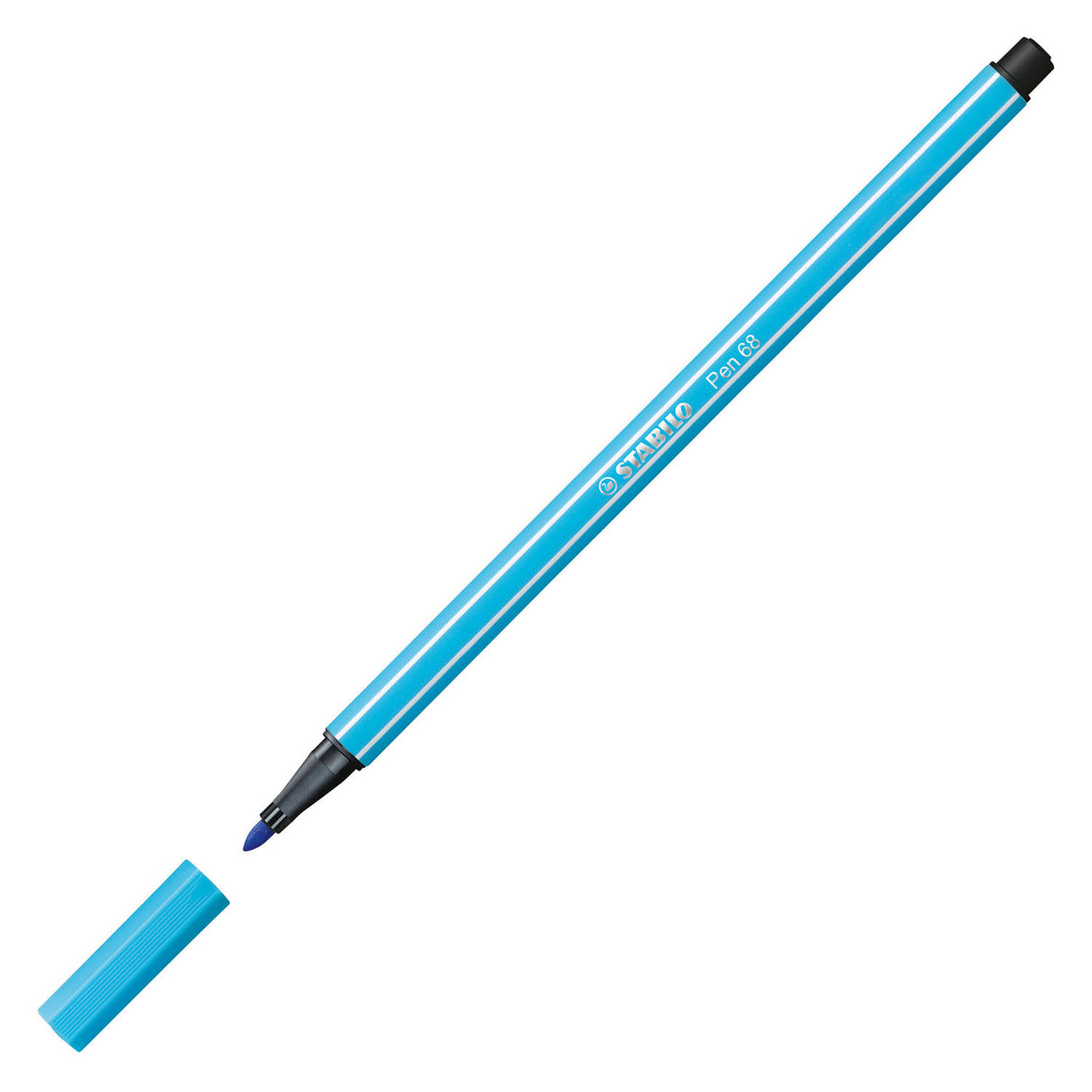 Stabilo Pen 68 - Filz -Tip -Stift - Azure Blue (68 57)