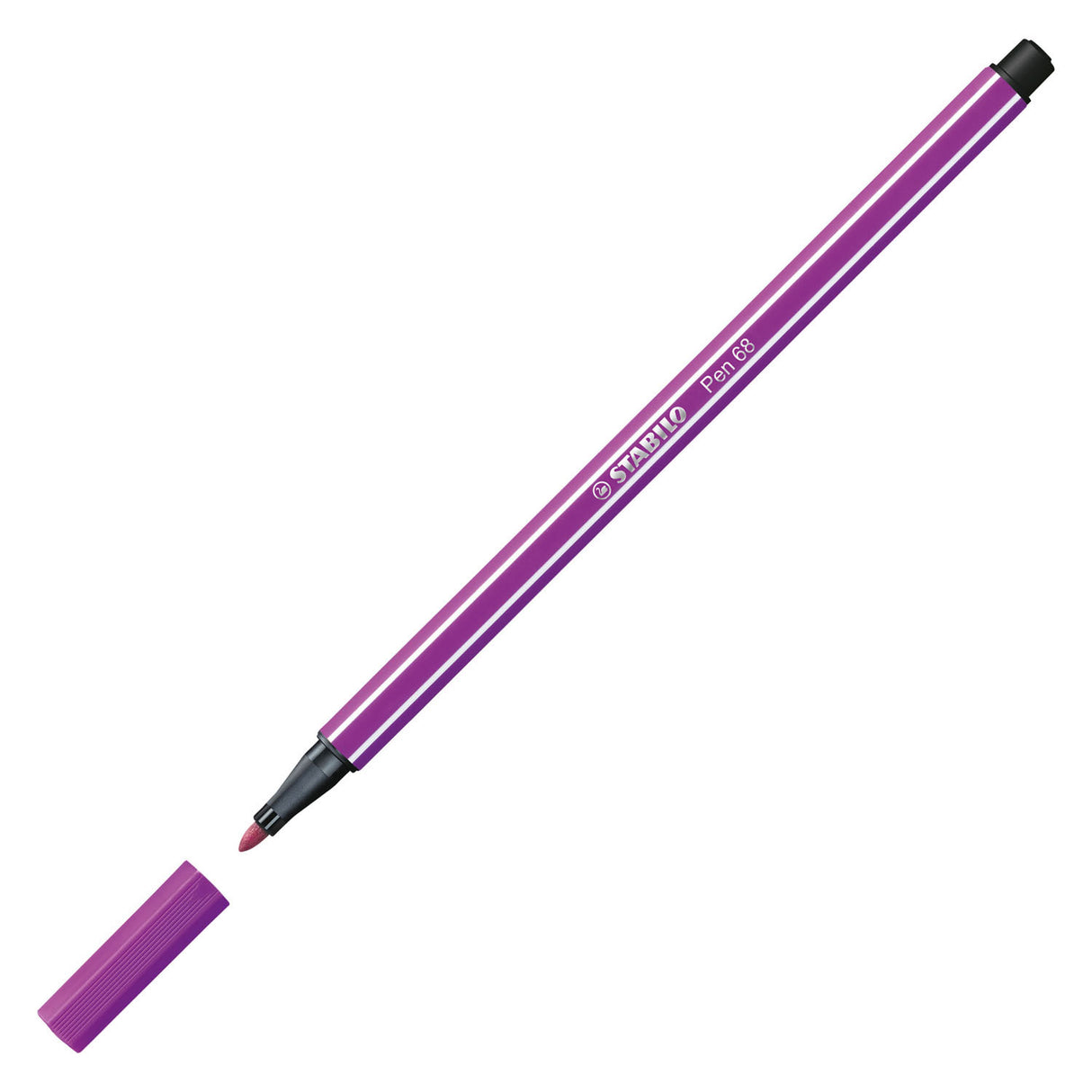 Stabilo pen 68 viltstift lila (68 58)