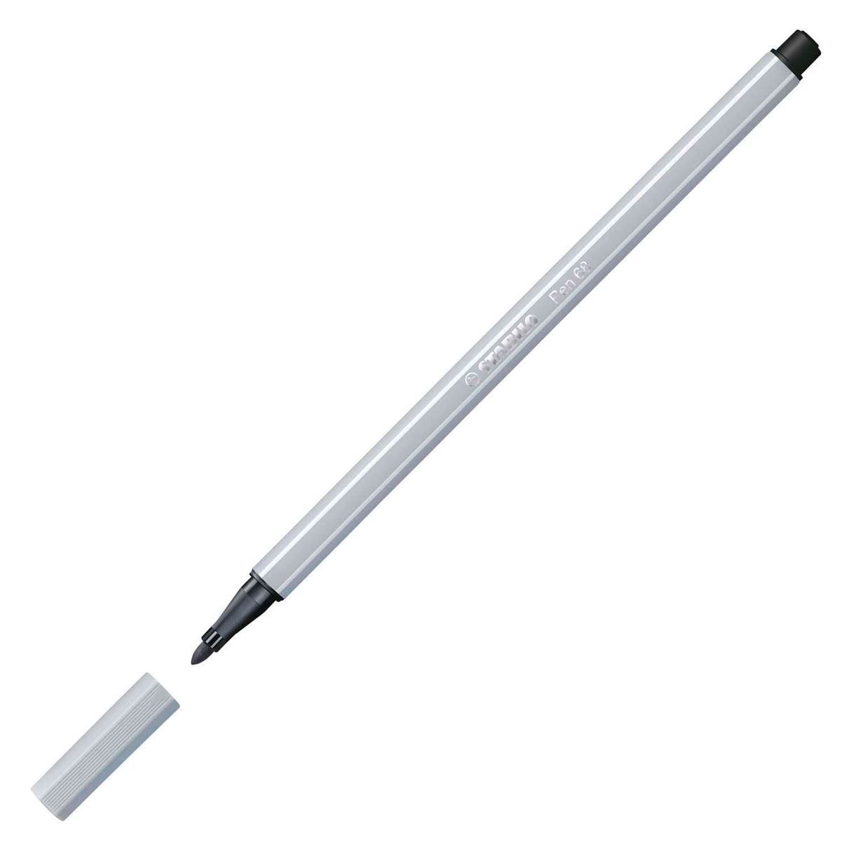 Stabilo Pen 68 - Filzstift - Hellkaltgrau (68 94)
