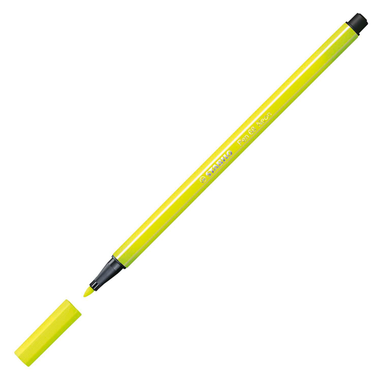 Stabilo Pen 68 - Filz -Tip -Stift - Fluoreszenzgelb (68 024)