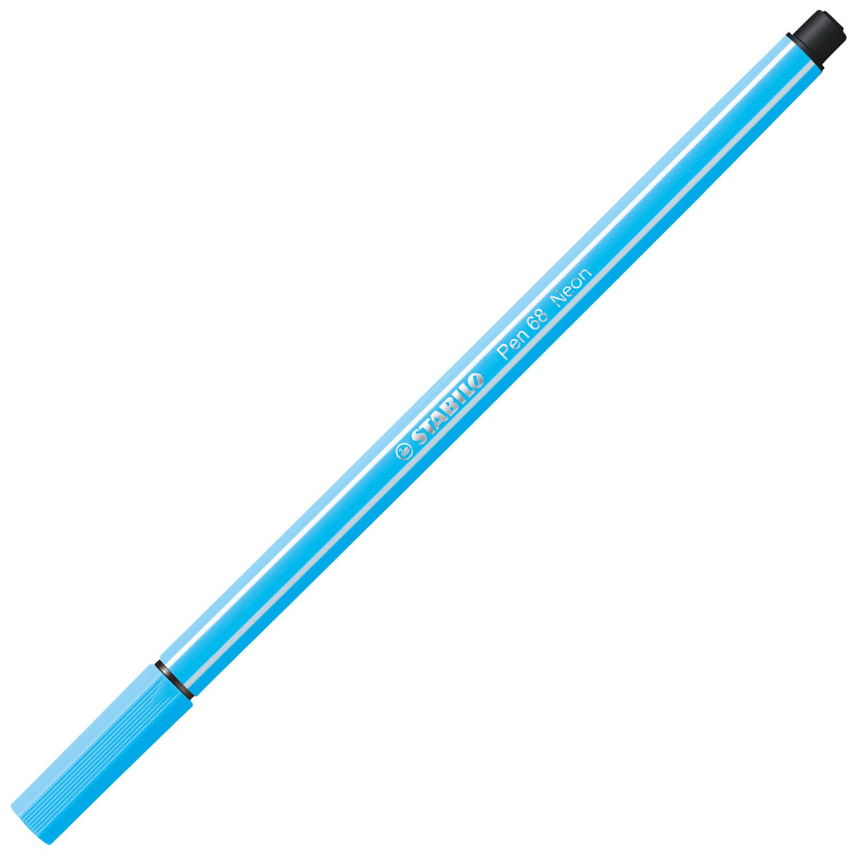 Stabilo Pen 68 - Felt -Tip Pen - Fluorizing Blue (68 031)