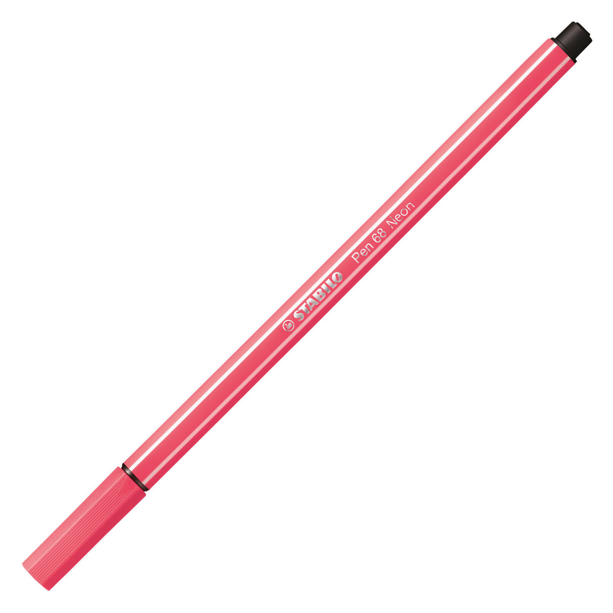 Stabilo Pen 68 - Felt -Tip Pen - Rouge fluorescent (68 040)