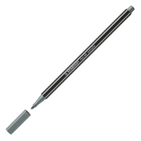 Stabilo Pen 68 Metallic-Filzstift - Silber (68 805)