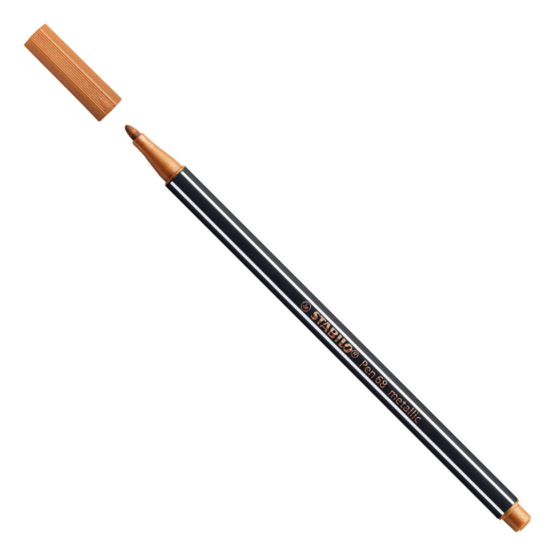 Stabilo Pen 68 Metallic - Filzstift - Kupfer (68 820)