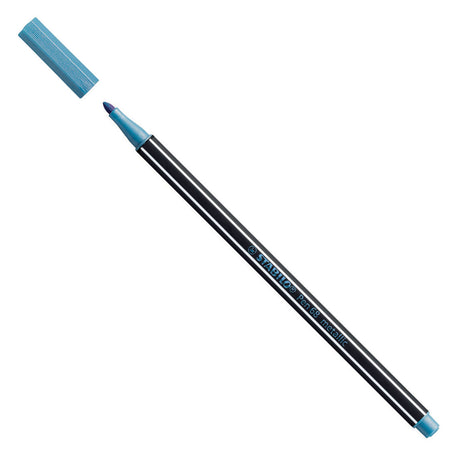 Stabilo Pen 68 Metallic - Filzstift - Blau (68 841)