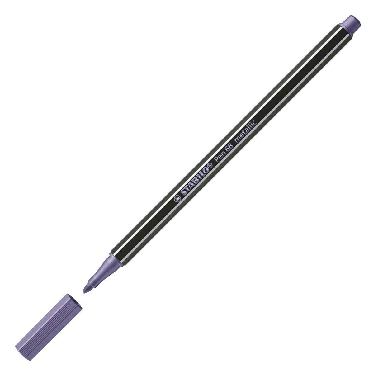 Stabilo Viltstift - Metallic Purple (68 855)