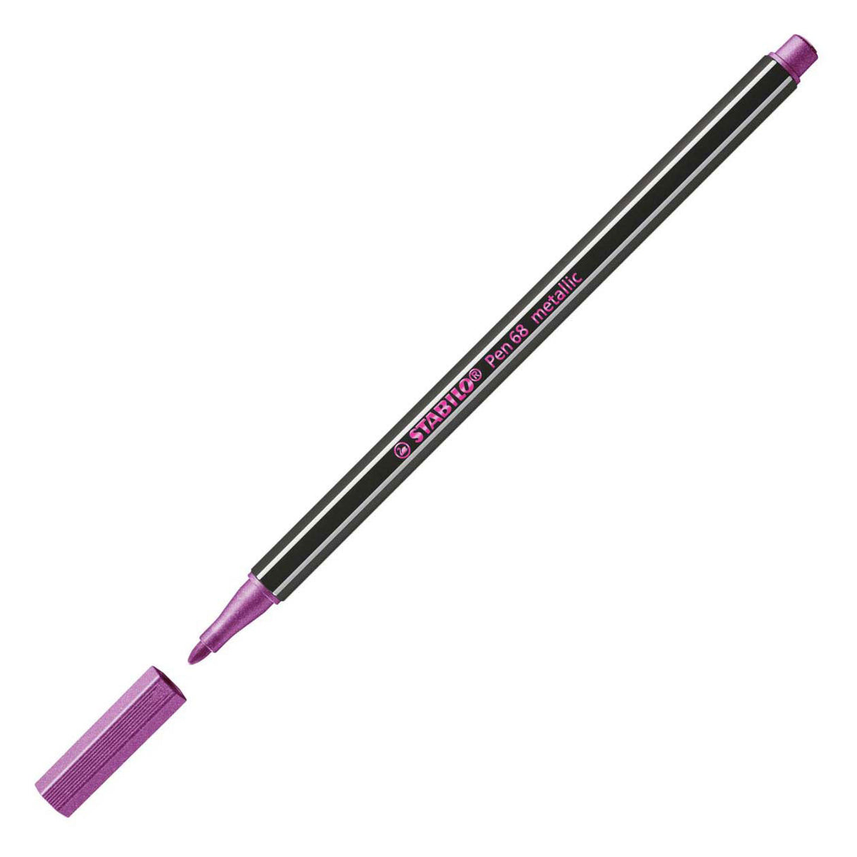 STABILO Viltstift - Metallic Roze (68 856)