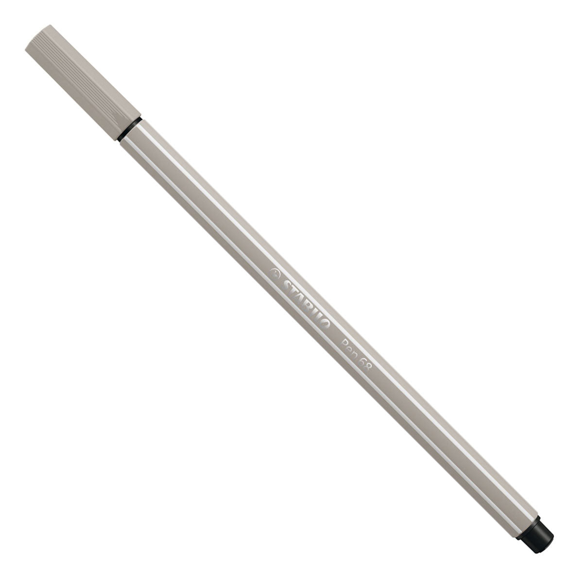 Stabilo Pen 68 - Felt -tip Pen - toplo siva (68 93)