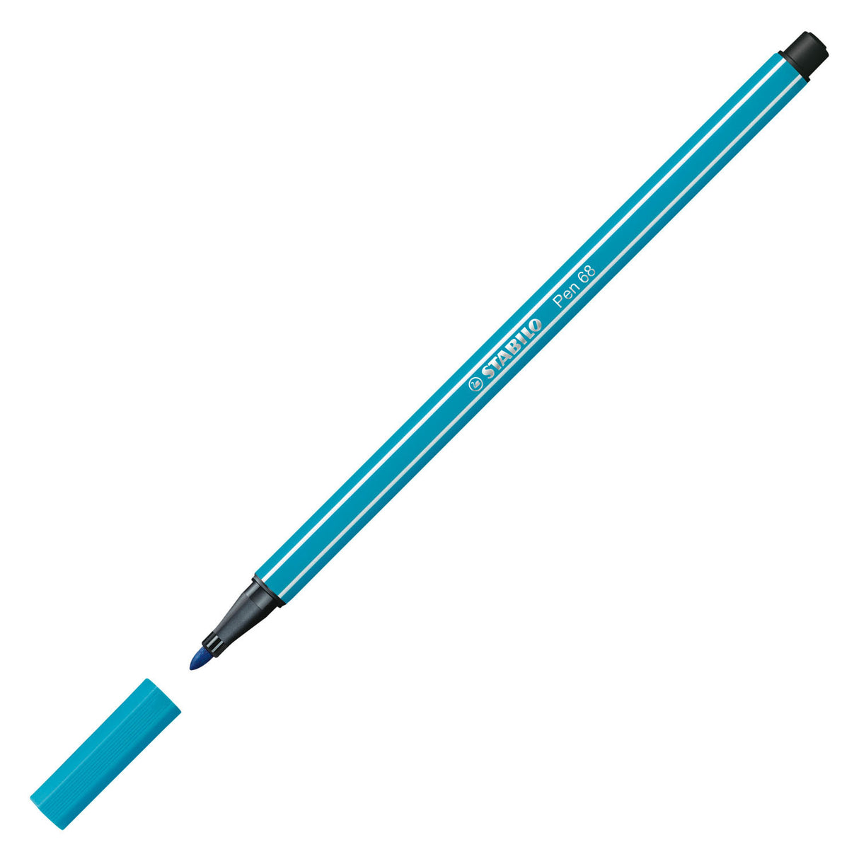 Stabilo Pen 68 - Filztip Stift - Hellblau (68 31)