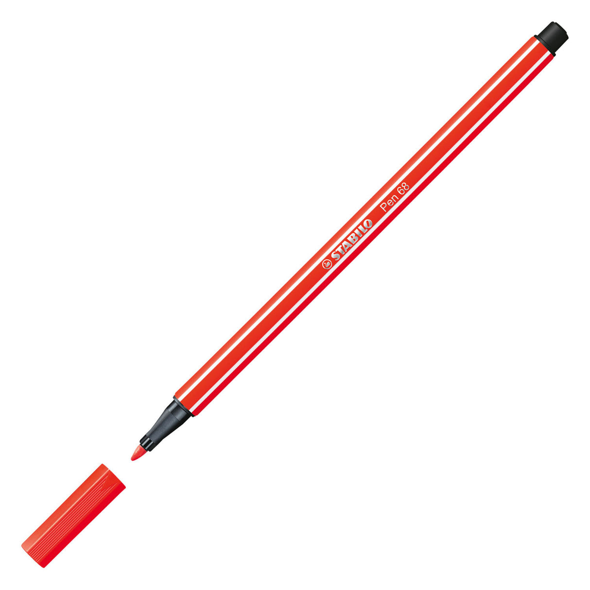 Stabilo Pen 68 - Felt -Tip Pen - Rouge clair (68 40)